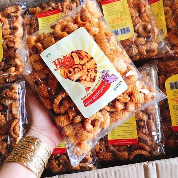 Snack Mực Thái Lan Gói 200G GIÒN RỤM