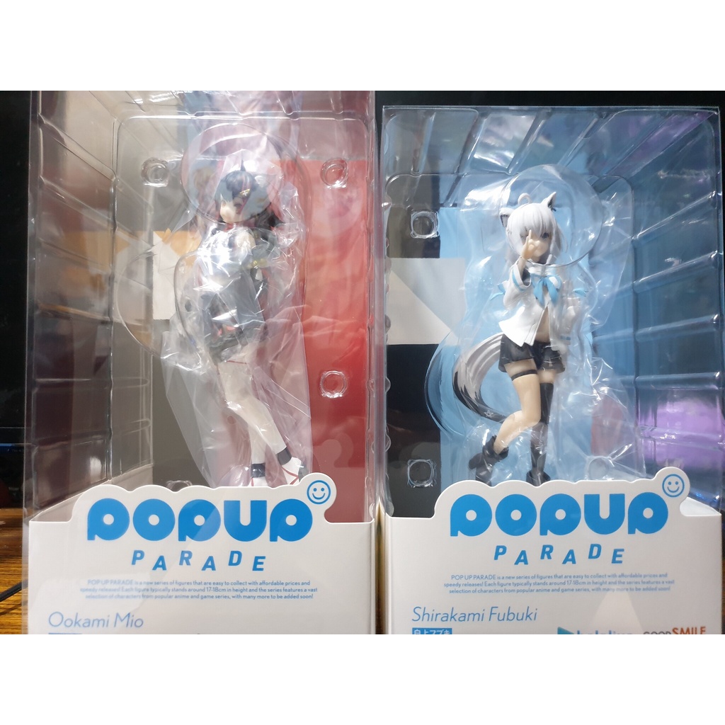 Mô Hình Ookami Mio, Hololive - Pop Up Parade, Good Smile Company, Figure Chính Hãng Nhật Bản