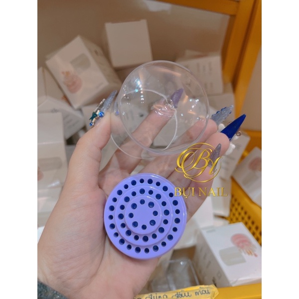 HỘP ĐỰNG ĐẦU MÀI 48 Ô