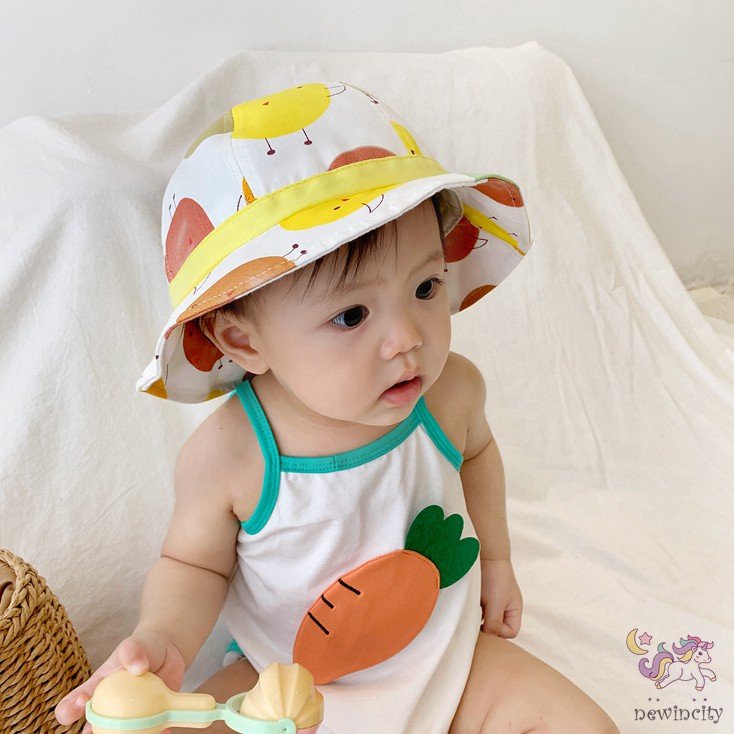 Bộ Áo Liền Quần Sát Nách In Họa Tiết Dễ Thương Cho Trẻ Sơ Sinh