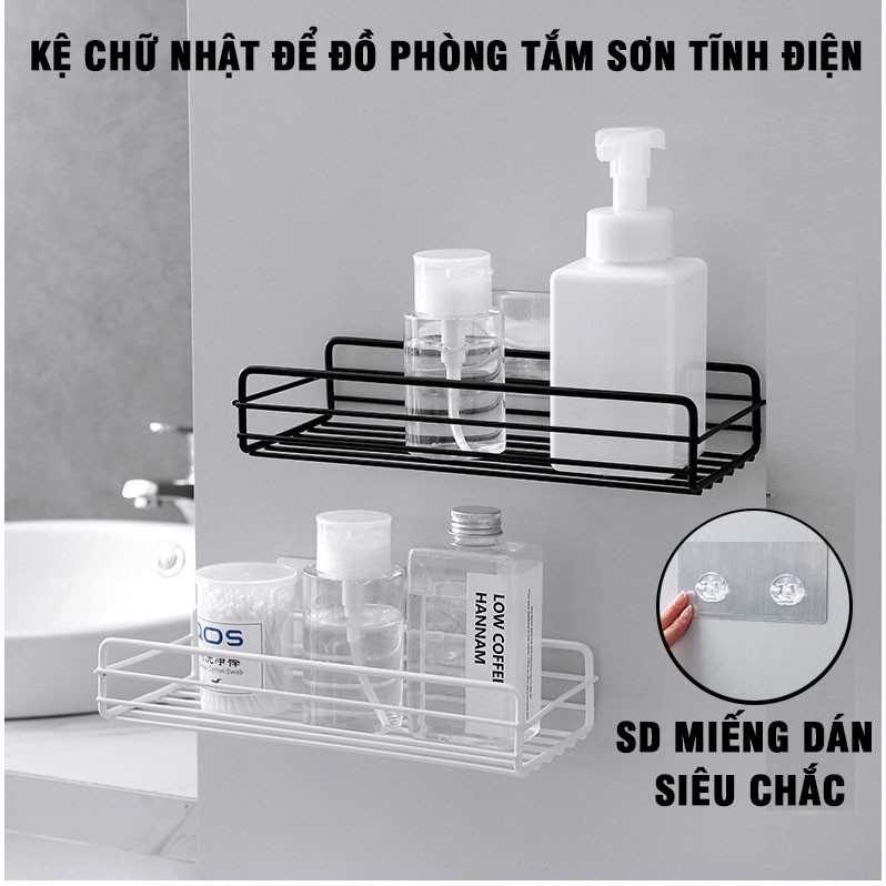 Kệ phòng tắm đựng đồ nhà tắm ,giá để đồ phòng tắm,nhà vệ sinh,nhà bếp cao cấp dán tường siêu chắc