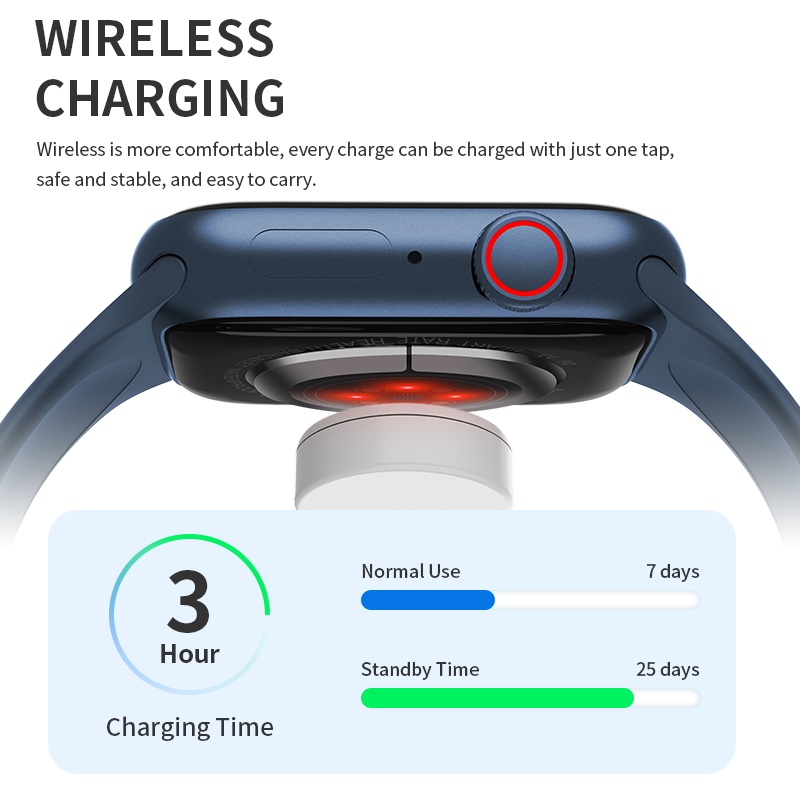 Đồng Hồ Thông Minh 2022 HW67 Plus Series 7 1.9 Inch NFC Hỗ Trợ Giọng Nói Cho Nam PK iwo W27 HW22 W37