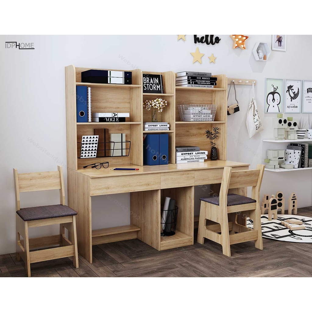 Bàn học đôi đẹp cho bé BH6817