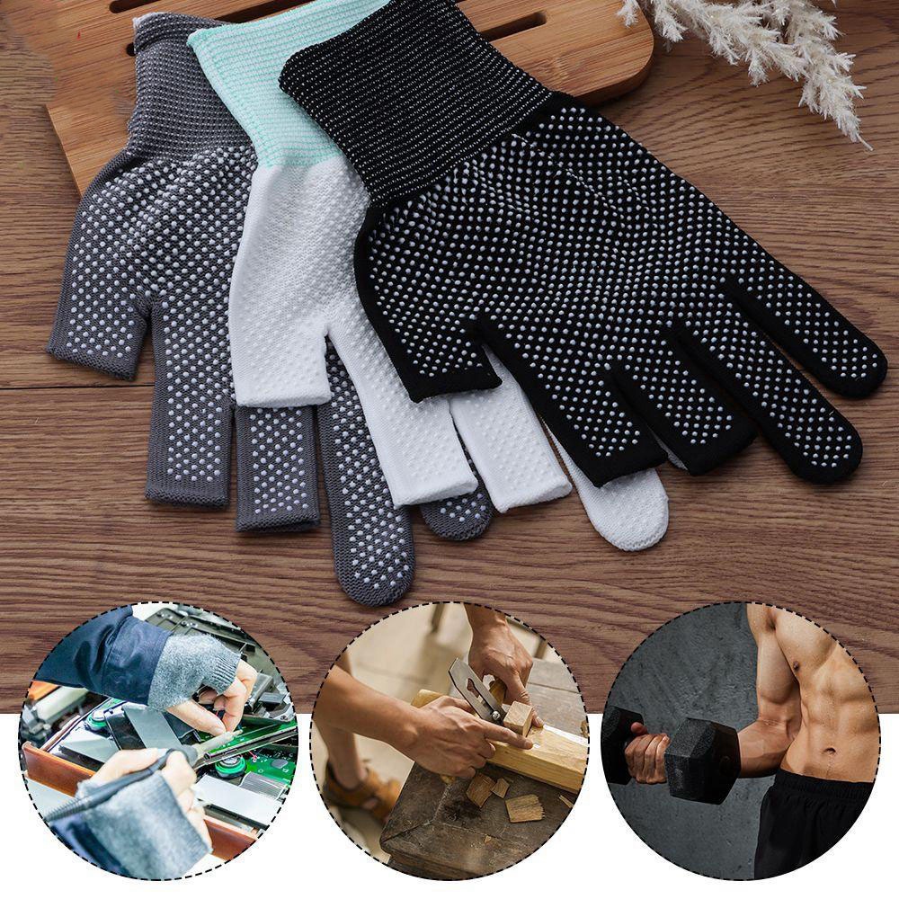 Găng Tay Nylon Co Giãn Chống Trượt Chống Nắng Dùng Khi Đạp Xe