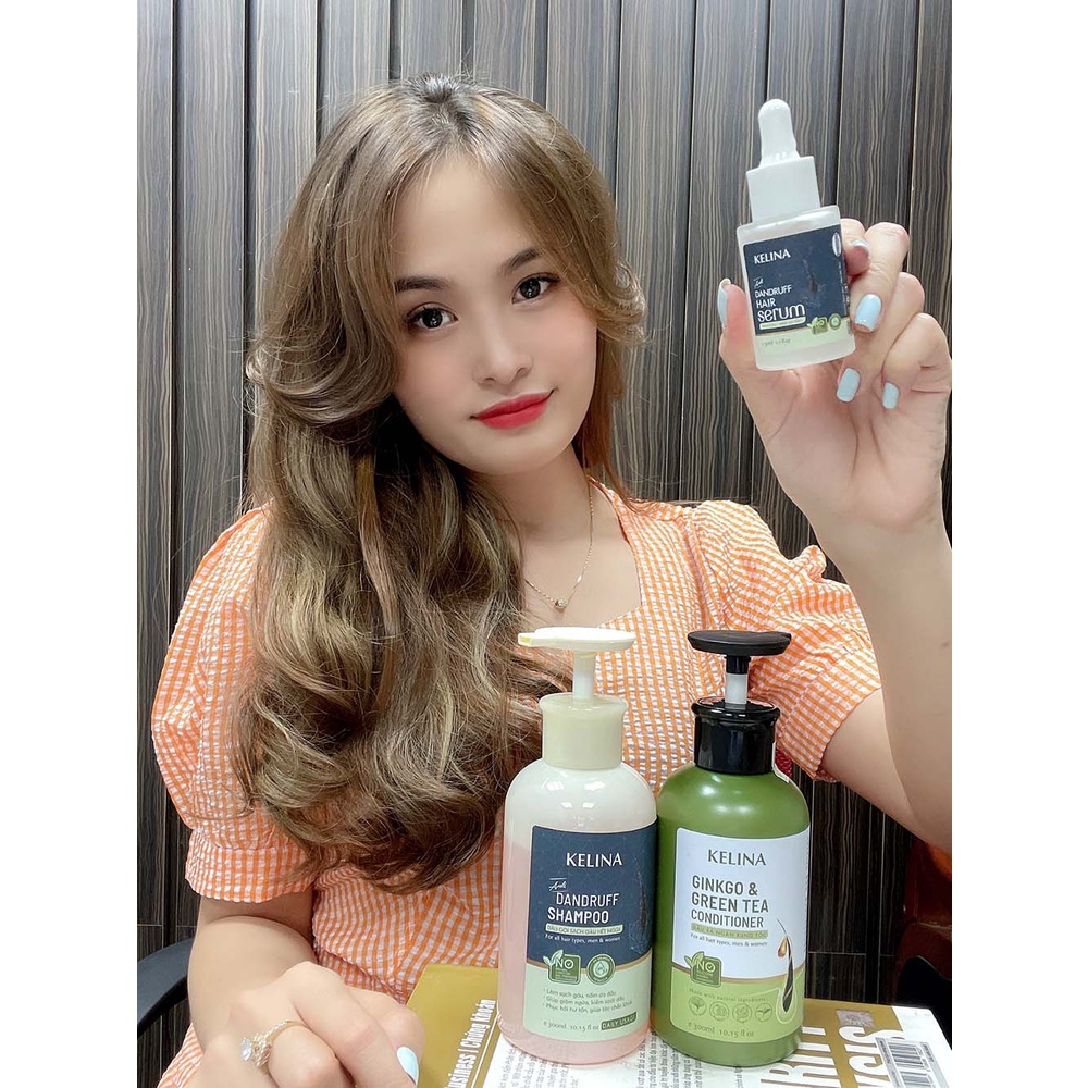 Dầu Gội Nấm Da Đầu KELINA Hết Ngứa Sạch Gàu Loại Bỏ Nấm Đầu 300ml