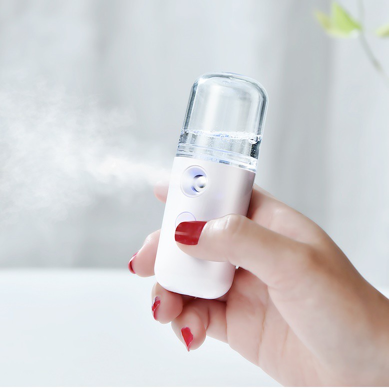 [PROMOTION] Mini Nano Water Mist Sprayer USB Rechargeable Beauty Spray  Semburan Kecantikan Mini Nano Phun Nước
