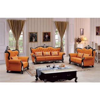 Sofa da Tân cổ điển mã 01