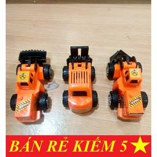 Đồ chơi xe máy công trình - Xe Ủi, xe nâng, xe xúc - Rẻ, đẹp cho bé vui chơi.