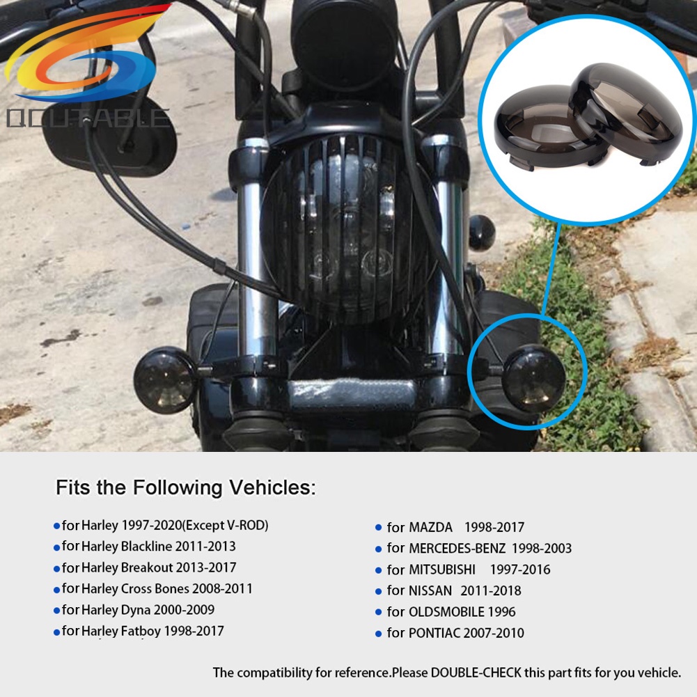 Set 4 đèn xi nhan cho xe Harley Davidson Sportster Street Glide 97-20 tiện dụng