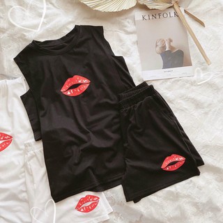  Set tank top nữ 🍉 set áo ba lỡ1-