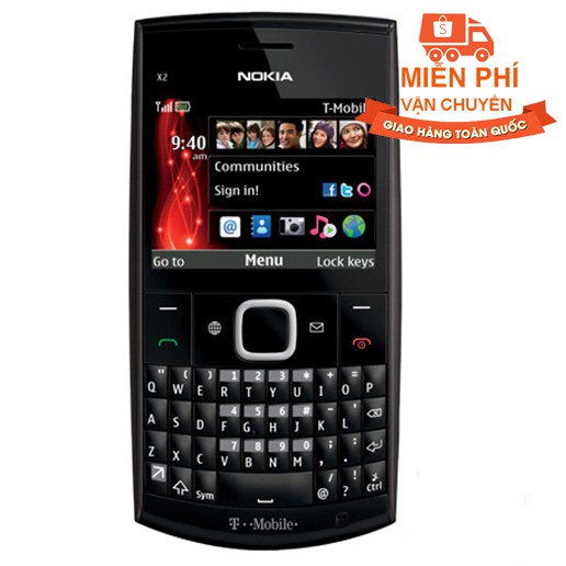 Điện thoại cổ chính hãng Nokia X2-01 giá rẻ