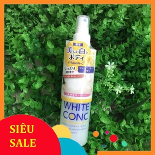 Xịt dưỡng trắng da White Conc Vitamin C Body Lotion