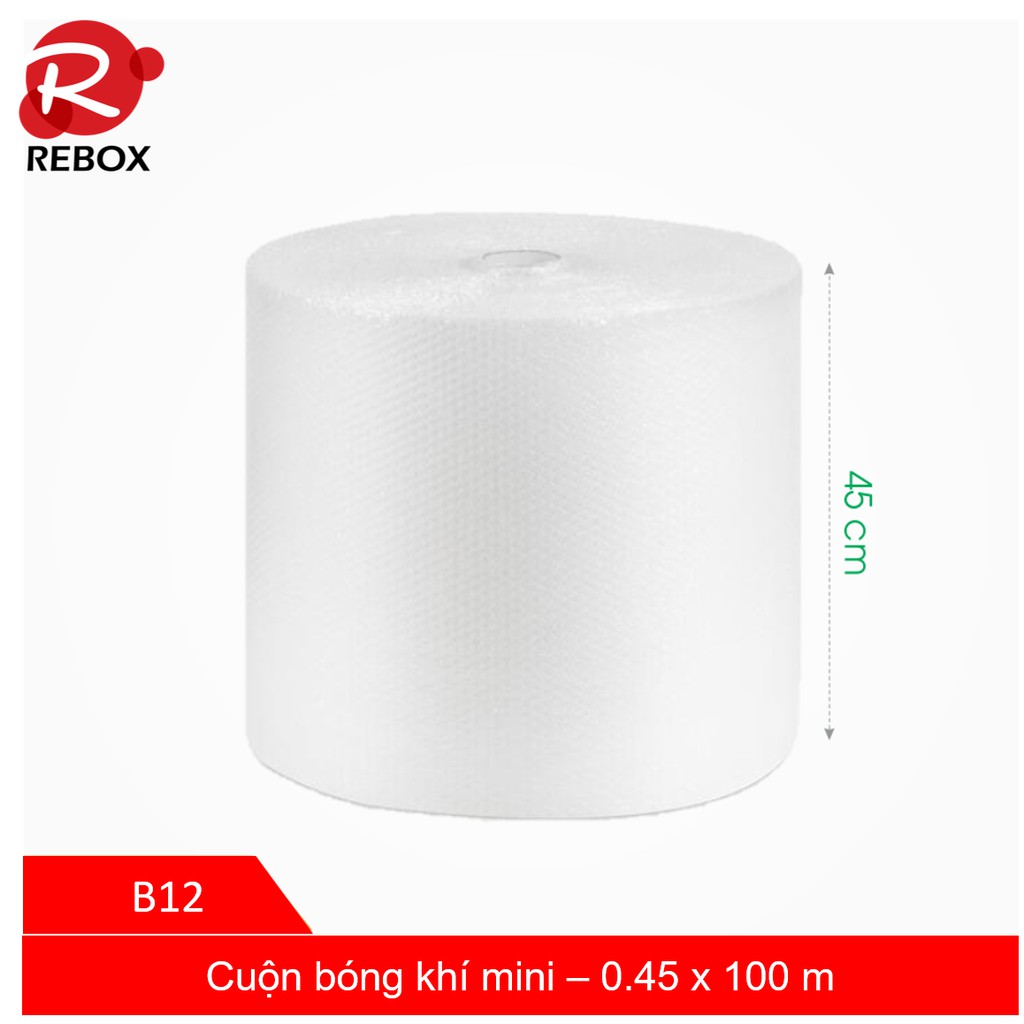 45cm x 100m  - Cuộn Bóng Khí - Xốp hơi - Xốp nổ - Gói hàng - Bọc hàng