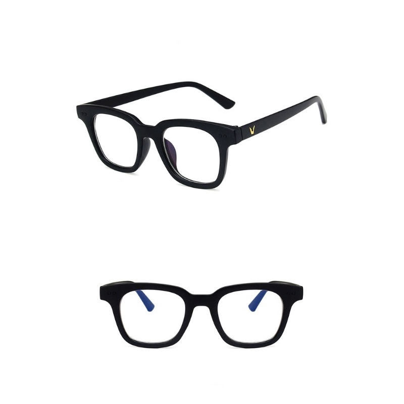 Mắt kính gọng vuông chống bức xạ và ánh sáng xanh thời trang sành điệu cho nam và nữ