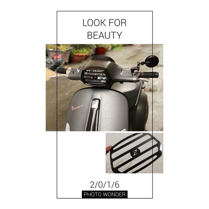 Ốp pha z đèn cho Vespa Sprint