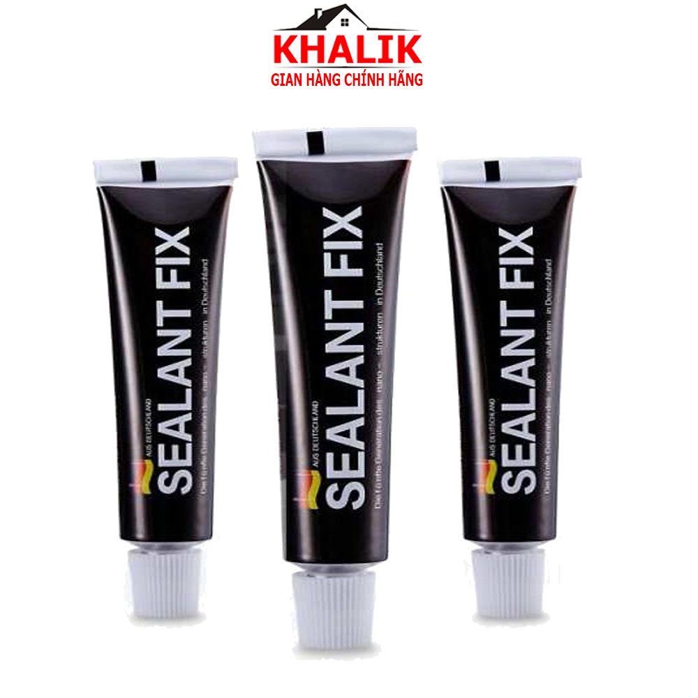 Keo Dán Đa Năng KHALIK SEALANT FIX 100gr, 40gr, 12g, 6g dùng treo kệ - Dính Siêu Chắc, Siêu Chịu Lực, Chống Thấm Nước
