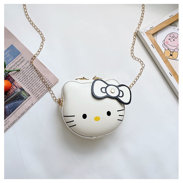 Túi Đeo Chéo Mini Hình Hoạt Hình Dễ Thương Dành Cho Nữ
