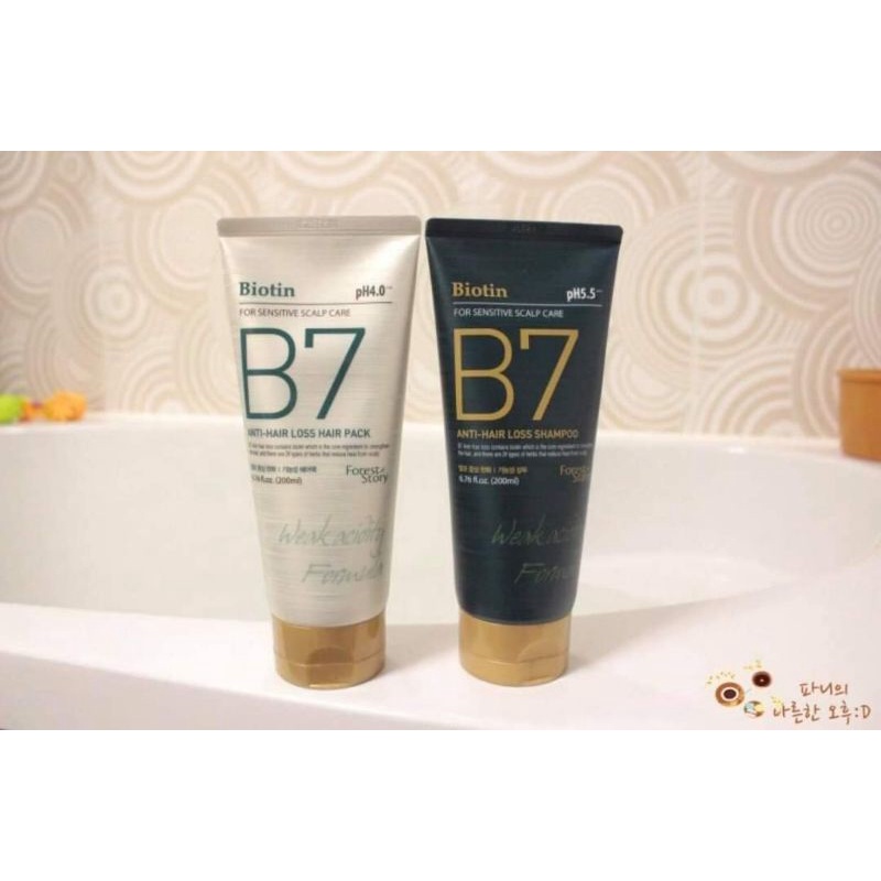 Dầu gội thảo dược ngăn rụng tóc Biotin B7
