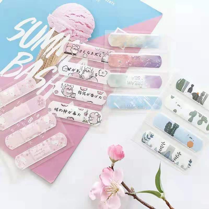 Hộp 100 miếng băng gâu hoạt hình siêu yêu | Hộp urgo, hộp băng gạc y tế