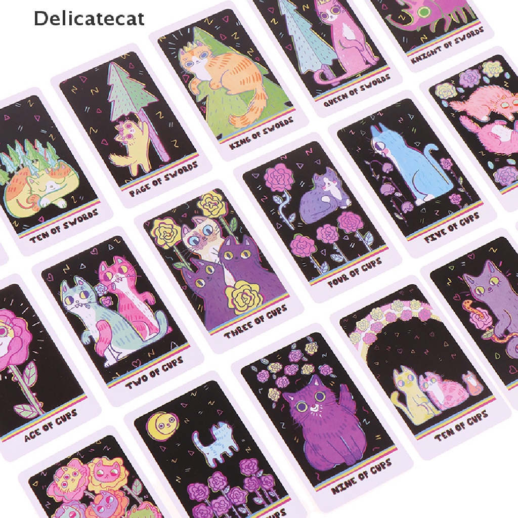 Bộ Bài Tarot In Hình Mèo Dễ Thương