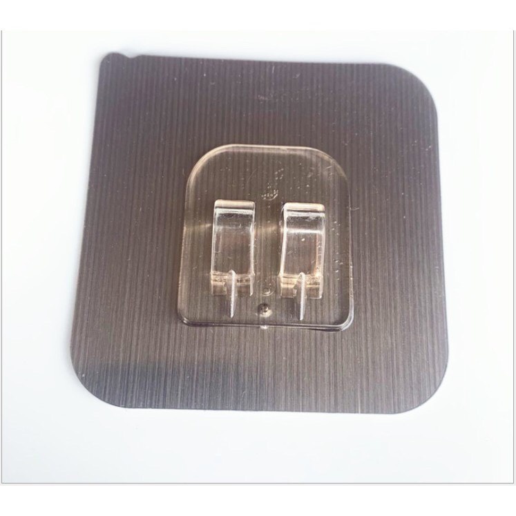 Móc Dán Tường Inox 2 râu Siêu Chịu Lực Treo Muôi Chữ V
