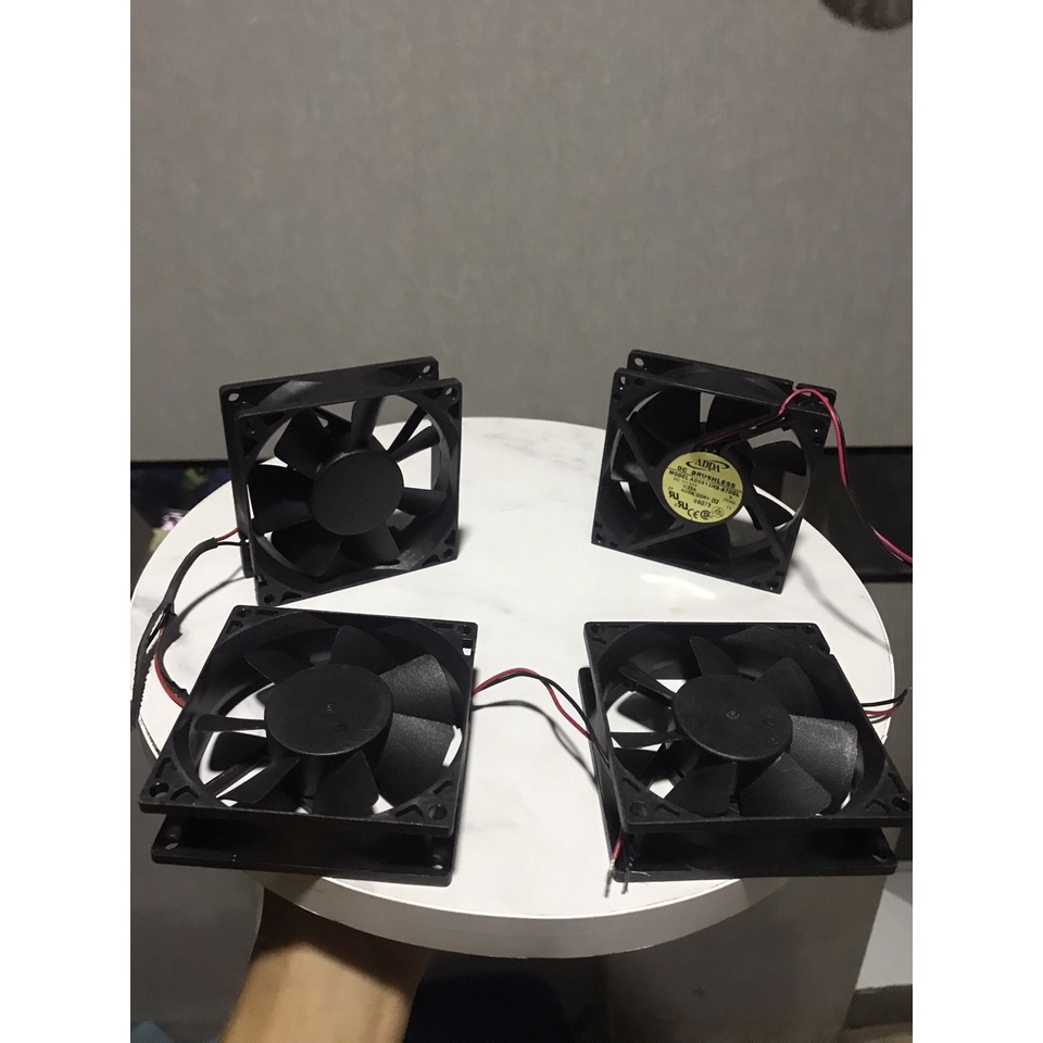 Quạt tản nhiệt 12v tản nhiệt chip led kích thước 80x80x1.5mm, làm mát, đèn chế thuỷ sinh