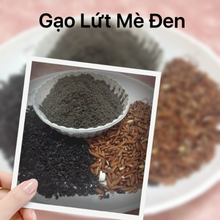 Bột Gạo Lứt Mè Đen (Ngũ Cốc Lợi Sữa)