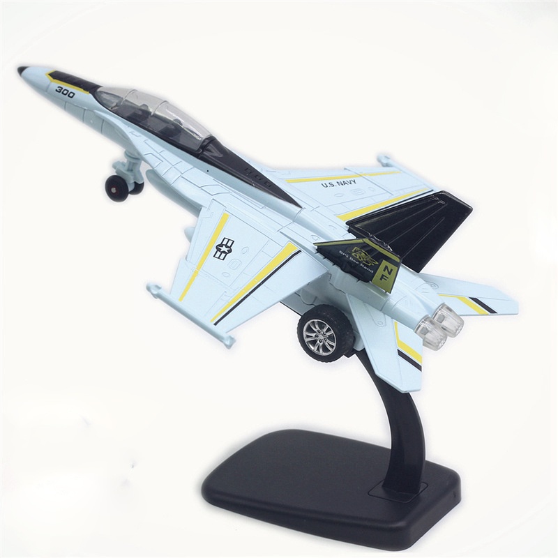 Đồ chơi mô hình KAVY máy bay chiến đấu, trinh sát, ném bo.m F-16, F-18, F-35,SR-71,Su-35 có nhạc đèn chạy cót vỏ hợp kim