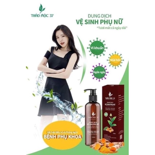 [Mẫu mới] Dung Dịch vệ sinh Của Thảo Mộc 37 hoàn toàn từ tự nhiên