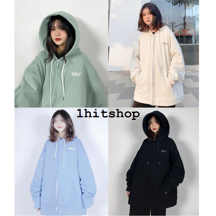 Áo khoác chống nắng Áo KHOÁC Hoodie BASIC YOUTH Ulzzang Unisex 1hitshop