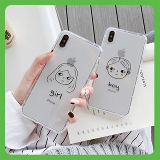 [Rẻ, Đẹp] Ốp Lưng Iphone Dẻo Trai Xinh - Gái Đẹp, Pretty Girl - Cute Boy