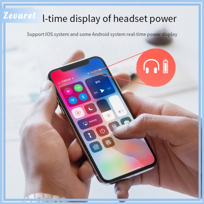 Tai Nghe Bluetooth 5.0 Zevaret K08 Truyền Âm Qua Xương Chống Mồ Hôi Tích Hợp Móc Đeo Tai