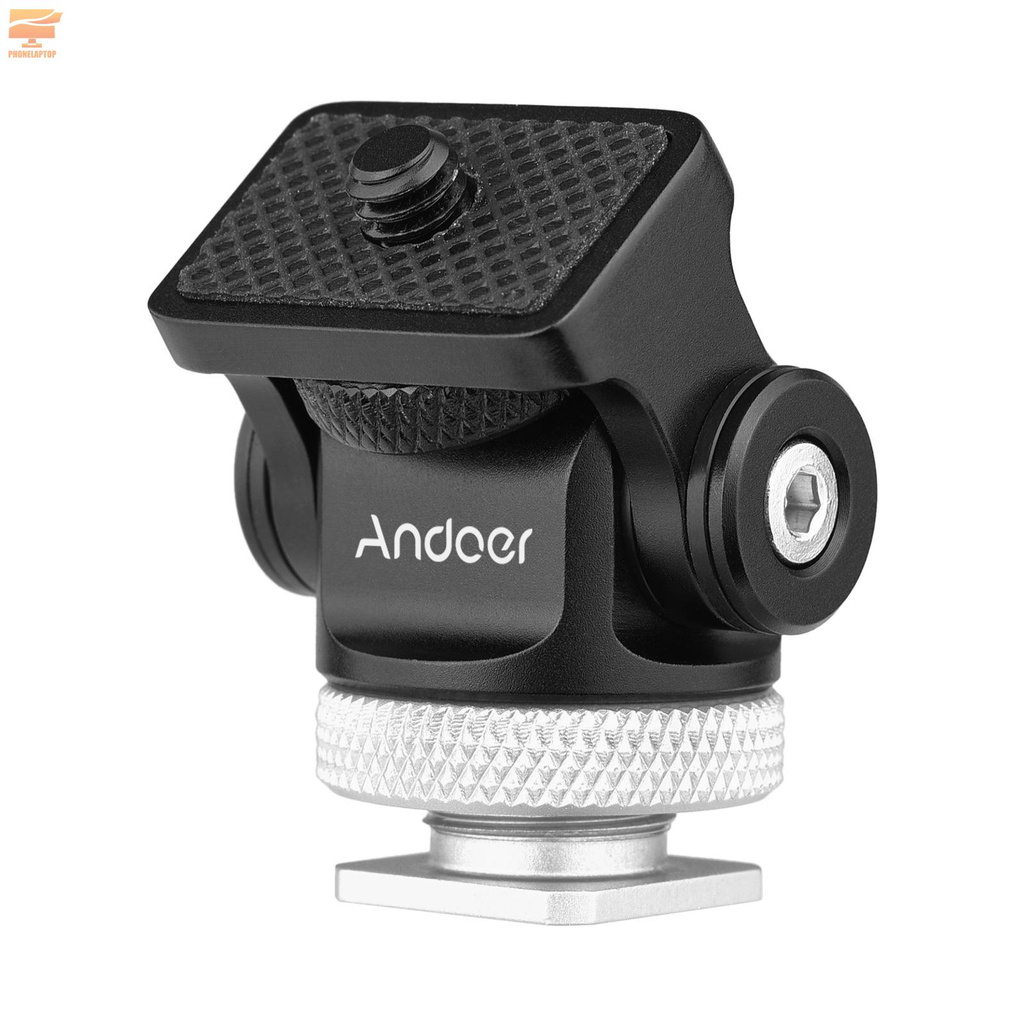 Mô Hình Nhân Vật Lapt Andoer 360 Độ Chất Lượng Cao° Đầu Chuyển Đổi Gắn Giá Đỡ Màn Hình Máy Ảnh 1 / 4 inch Có Thể Xoay Vòng Tiện Dụng | BigBuy360 - bigbuy360.vn