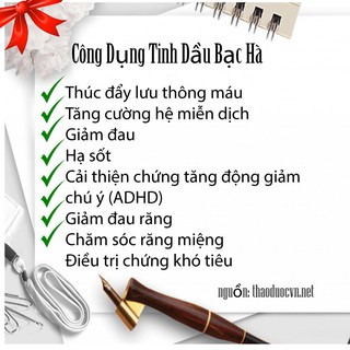 Tinh Dầu Bạc Hà 10ml