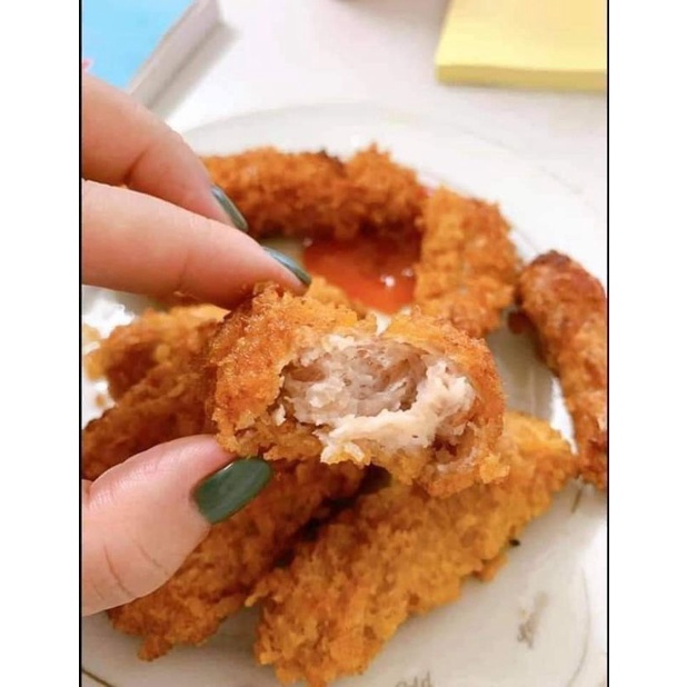 GIAO HÀNG TPHCM Nem chua rán hà nội loại ngon ăn kèm bún đậu.