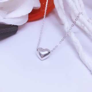 Dây chuyền mặt tim trơn LINH MIU SILVER