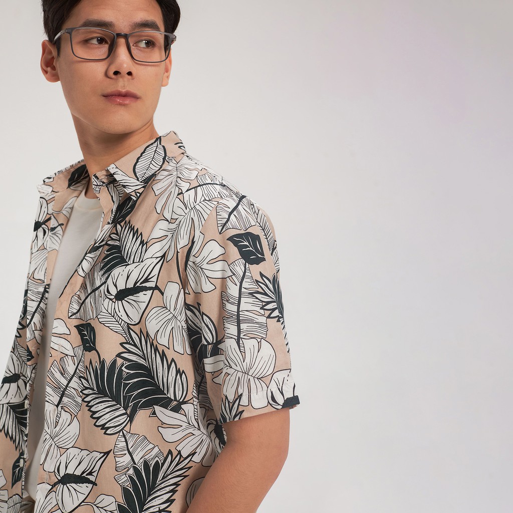 Áo sơ mi đi biển LOOK FLORAL SHIRTS 2021