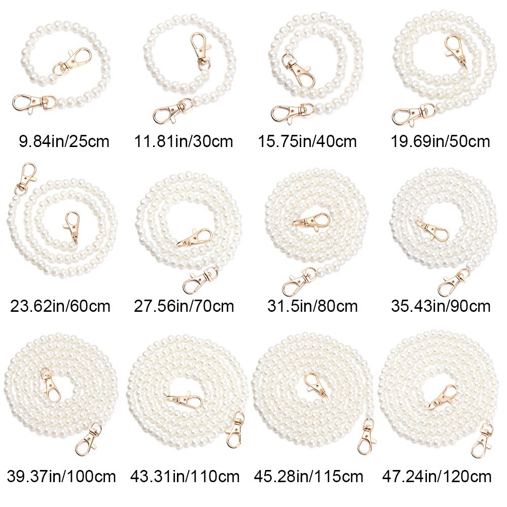 Fashion  Pearl Strap Chain for Handbag