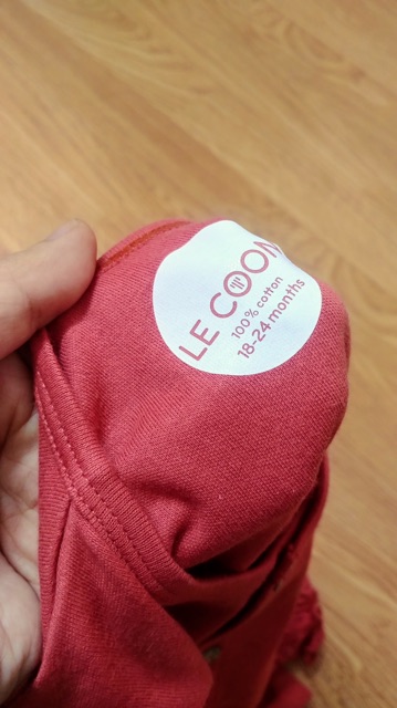 LECOON BỘ DÀI TAY CÀI KHUY LECOON Cotton cho bé