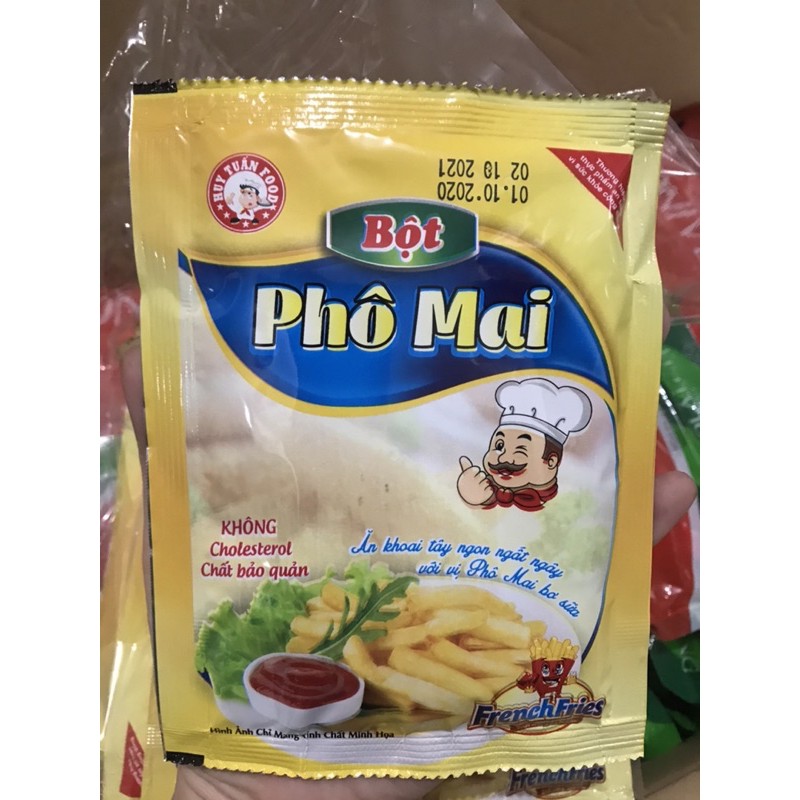 Bột Phô Mai Lắc Hảo Hạng Huy Tuấn Food 45g