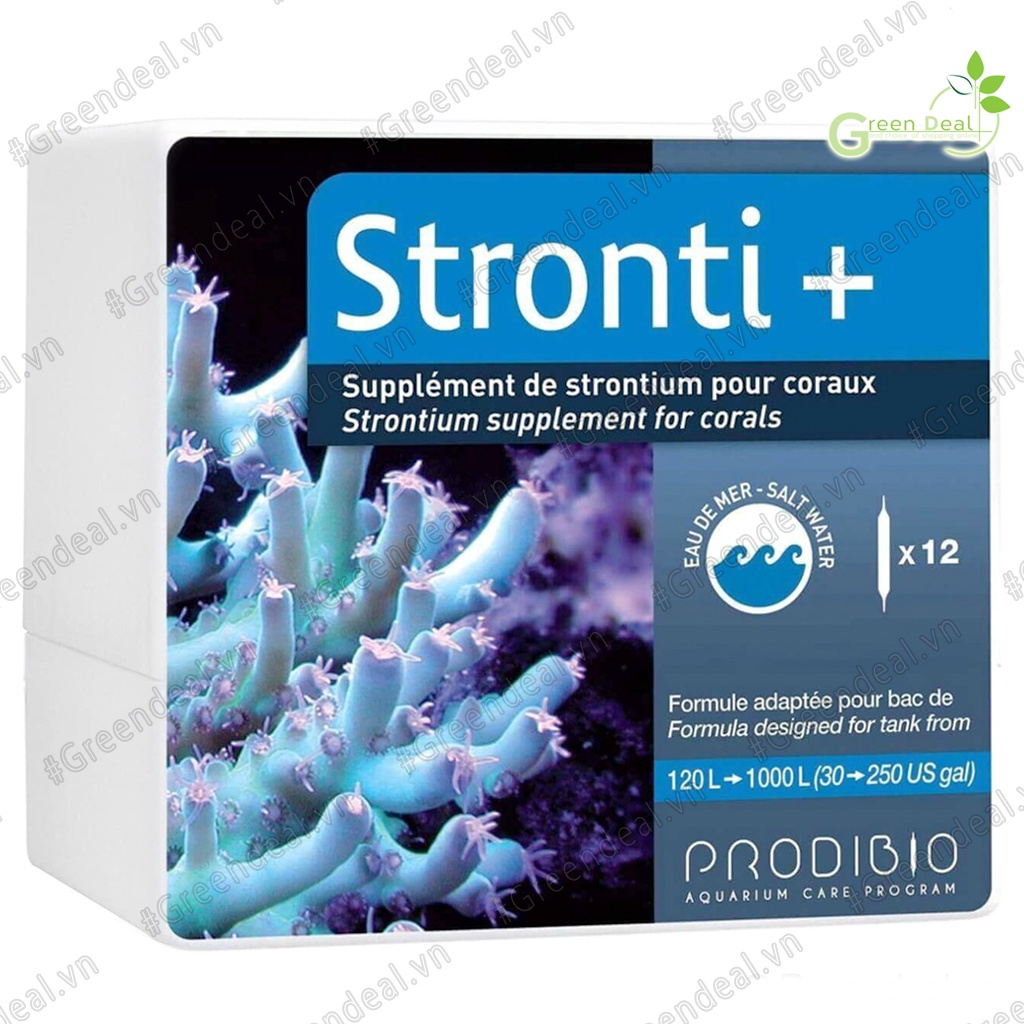 PRODIBIO - Stronti+ (Lẻ 1 ống) | Bổ sung Strontium cho san hô trong hồ cá biển