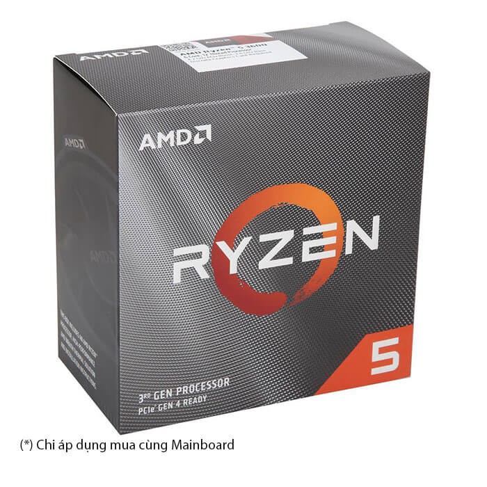 Bộ vi xử lý AMD Ryzen 5 3500 Box BH 36 Tháng chính hãng