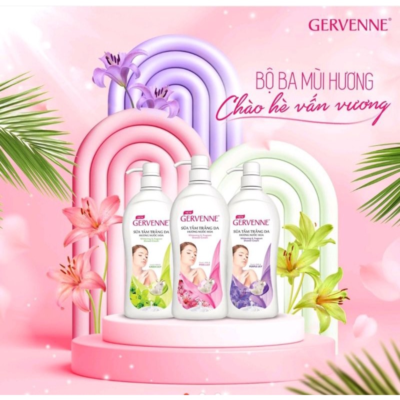 (+700g) Sữa tắm Gervenne 1.2kg