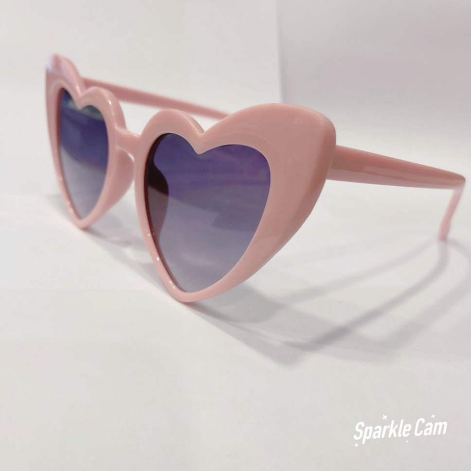 [ Freeship ] Kính Mát Gọng Trái Tim Chống Tia Uv 400 Thời Trang Cho Nữ | BigBuy360 - bigbuy360.vn