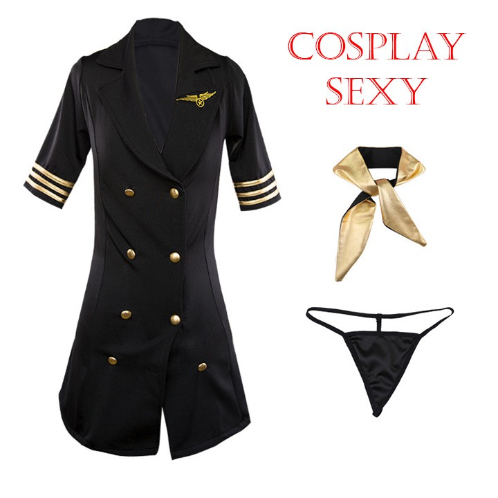 Váy ngủ sexy cosplay nữ cảnh sát cool ngầu | BigBuy360 - bigbuy360.vn