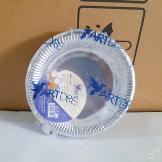 Dĩa Giấy Bạc 10cm - 20 Cái/Xấp
