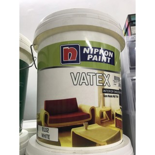 Sơn Nippon Vatex 9102  mầu trắng  17 lít 1 thùng