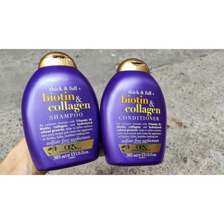Cặp dầu gội xả Biotin & Collagen [Hàng Đức - Bill Rossman - Ảnh Shop]