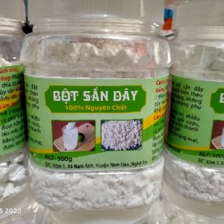 1kg bột sắn dây nhà làm