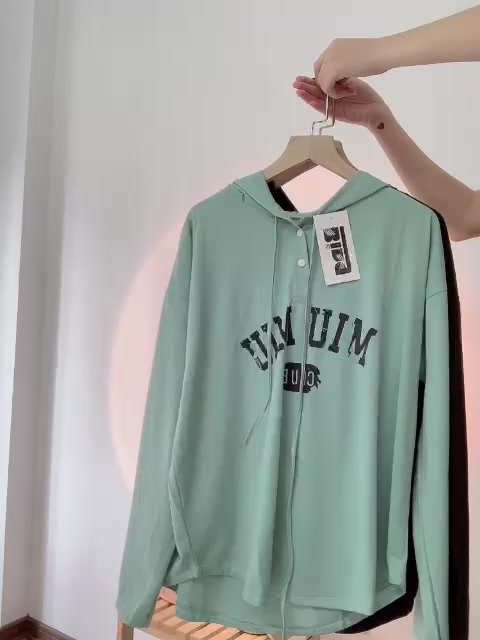 ÁO HOODIE MŨ MIUMIU ULLZZANG 4 MÀU NAM NỮ VẢI NỈ MỎNG BINGSHOP | BigBuy360 - bigbuy360.vn